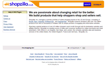 Tablet Screenshot of about.shopzilla.co.uk